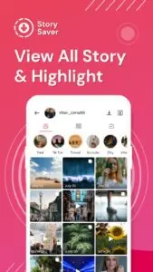 Download Story Saver Mod Apk v2.6.8 (Pro Unlocked) screenshot 1