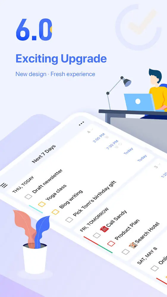 TickTick v8.2.4.1 MOD APK (Premium Unlocked) screenshot 1