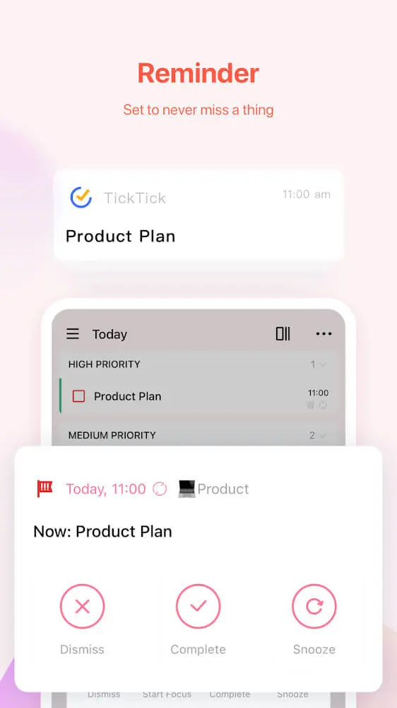 TickTick v8.2.4.1 MOD APK (Premium Unlocked) screenshot 4