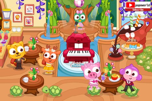 Papo Town Restaurant v2.1.2 MOD APK (Unlock Full Version) screenshot 6