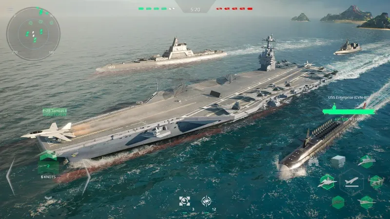 Modern Warship MOD APK v0.109.1.120516514 (Unlimited Money, All Ships) screenshot 10