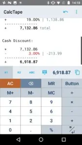 Download CalcTape Calculator with Tape Mod Apk v7.0.3 (202307060946) screenshot 1