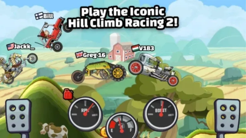 Hill Climb Racing 2 MOD APK v1.75.1 (Unlimited Money, Mod Menu) screenshot 12