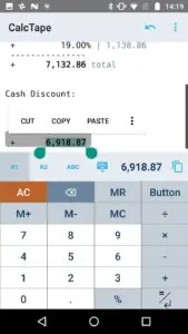 Download CalcTape Calculator with Tape Mod Apk v7.0.3 (202307060946) screenshot 2