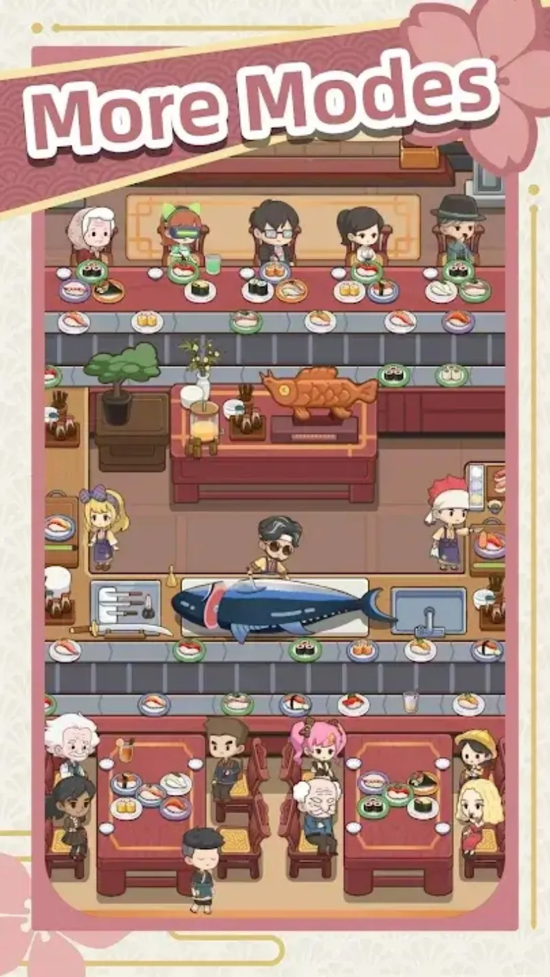 My Sushi Story MOD APK (Unlimited Money, Free Purchase) v5.6.1 screenshot 4