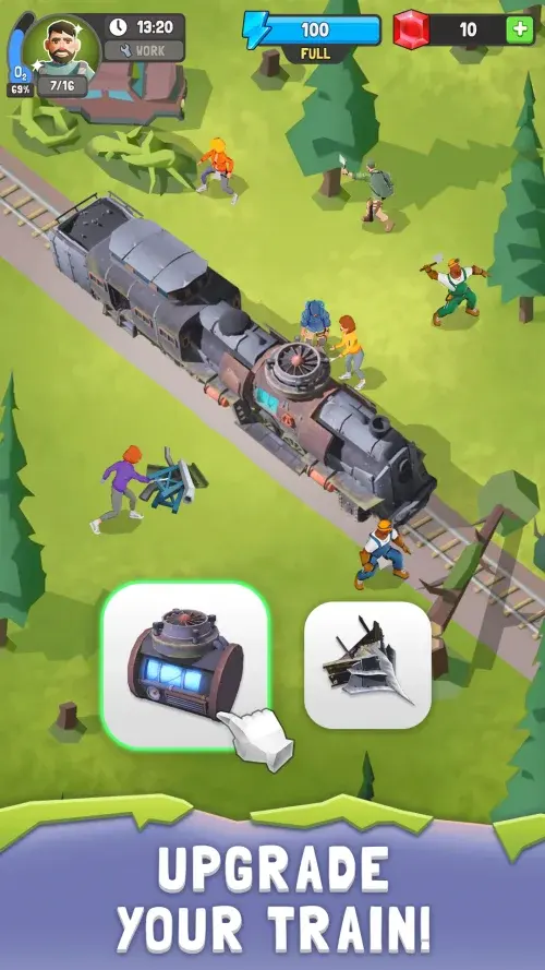 Train of Hope: Survival Game v1.26.6 MOD APK (Unlimited Gems) screenshot 3